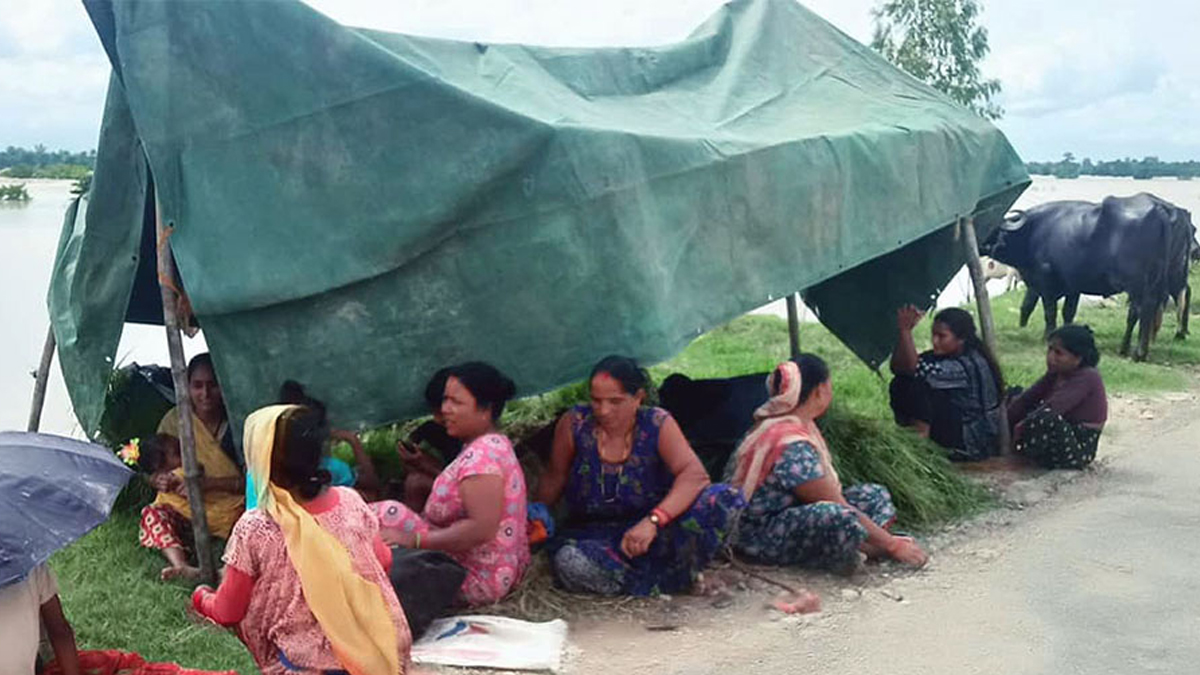 ‘बाढीको दीर्घकालीन समस्या समाधान गर्नेलाई भोट दिन्छौँ’